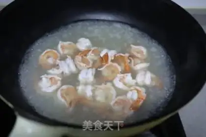 Make Frozen mushroom shrimp balls step 7
