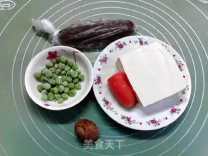 Make Sea cucumber tofu step 0