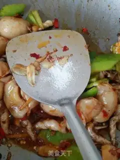 Make Spicy fish bubbles step 8