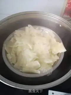 Make Creaming cabbage step 1