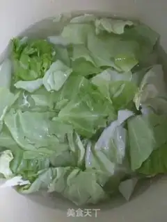 Make Tofu and cabbage step 2