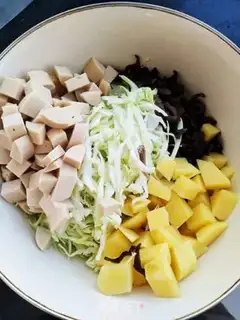 Make Vegetable pearl soup step 0