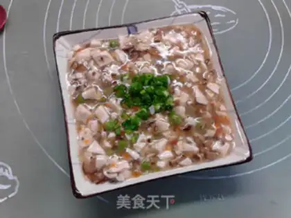 Make Sea cucumber tofu step 18