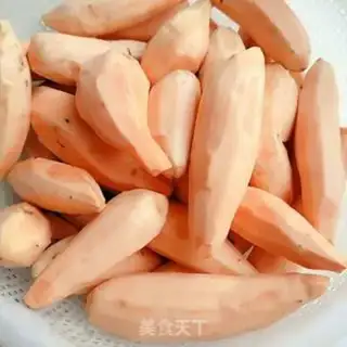 Make The high-voltage pan, the sweet potatoes step 1