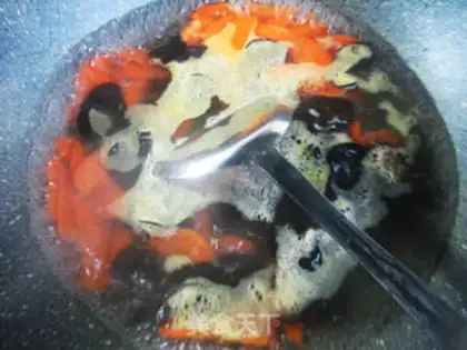 Make Blackwood carrots step 2