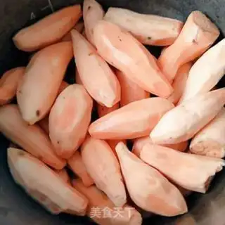 Make The high-voltage pan, the sweet potatoes step 2