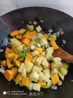 Make Pumpkin potatoes step 5