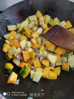 Make Pumpkin potatoes step 6