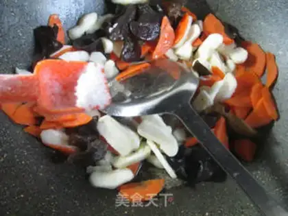 Make Blackwood carrots step 5
