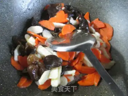 Make Blackwood carrots step 6
