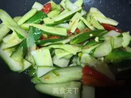 Make Holy cucumber step 2
