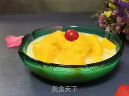 Make Mango coconut juice step 4