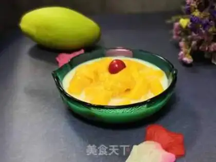 Make Mango coconut juice step 5
