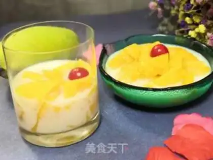 Make Mango coconut juice step 6