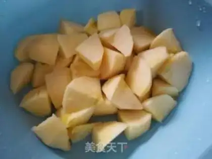Make Cook apples step 1