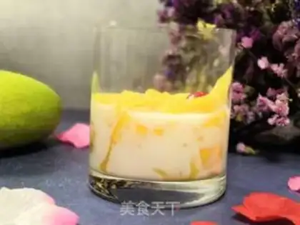 Make Mango coconut juice step 11