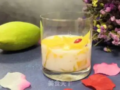 Make Mango coconut juice step 12