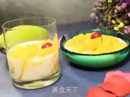 Make Mango coconut juice step 13