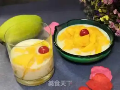 Make Mango coconut juice step 14