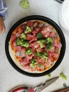 Make Shrimp pizza step 4