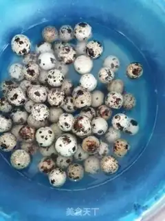 Make Five quail eggs step 0