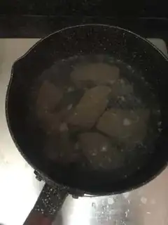 Make Duck blood fan soup step 3