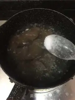 Make Duck blood fan soup step 4
