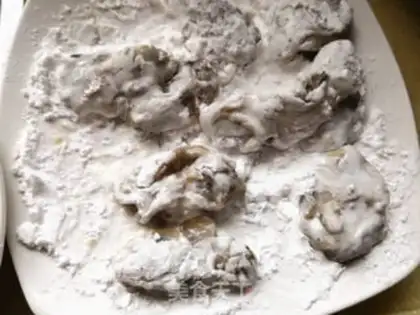 Make Fried oysters step 2