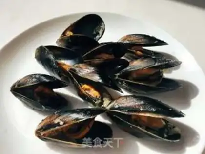 Make French wine mussels step 7