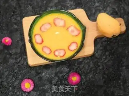 Make Mango juice strawberries step 7