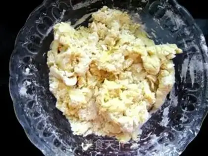 Make Corn pasta eggs and fried dumplings step 3