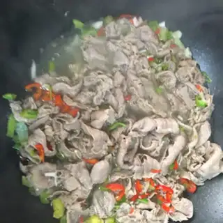 Make Sour soup, fat cow step 8