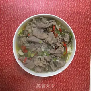 Make Sour soup, fat cow step 9