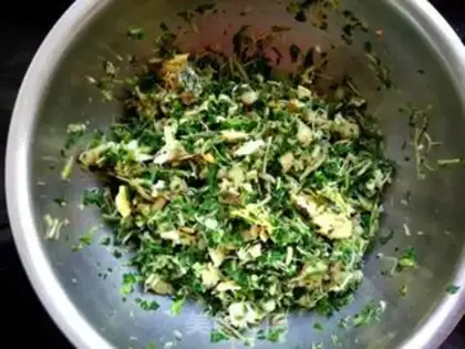 Make Corn pasta eggs and fried dumplings step 13