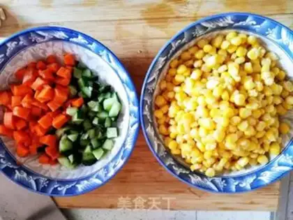 Make Fried corn step 0