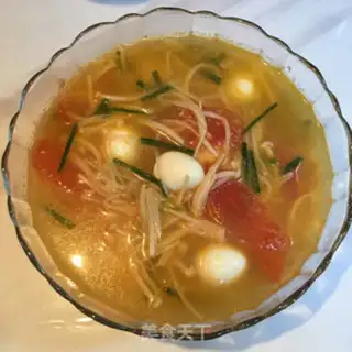 Make Gincreum mushroom egg soup step 8