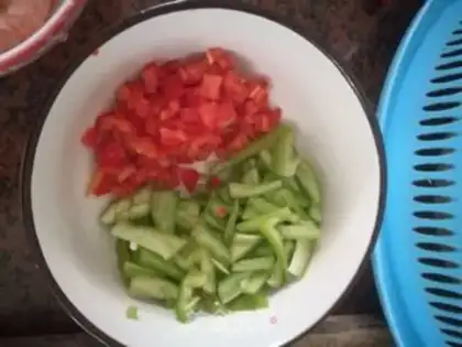 Make Weenie shrimp fried rice step 7