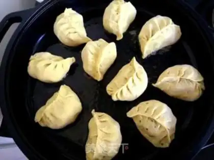 Make Corn pasta eggs and fried dumplings step 17