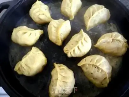 Make Corn pasta eggs and fried dumplings step 18