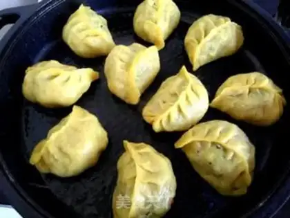 Make Corn pasta eggs and fried dumplings step 19