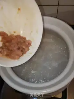 Make Potato-head skinny porridge step 6