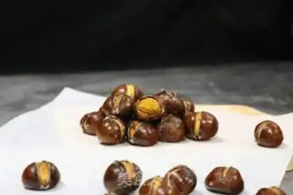 Make Sugar roasted chestnuts step 6