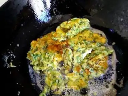 Make Eggs from the casserole step 6