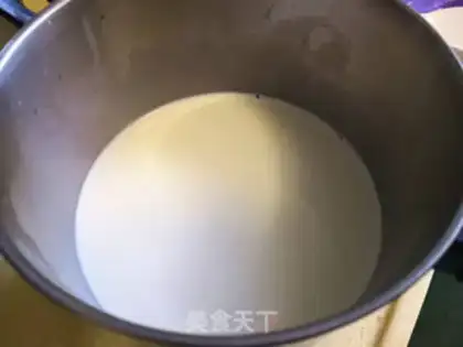 Make Sweet orange milk step 1