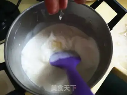 Make Sweet orange milk step 2