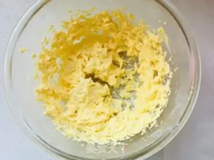 Make Orange chocolate pound cake step 2