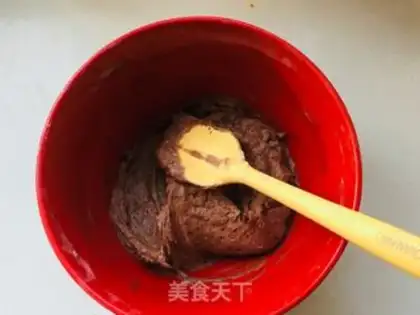 Make Orange chocolate pound cake step 4