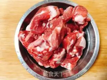 Make Red burn ribs step 0