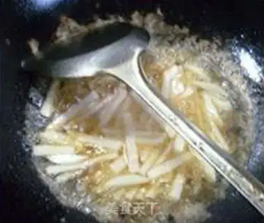 Make The radish and the silk step 8