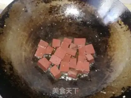 Make Red and white tofu cabbage step 2